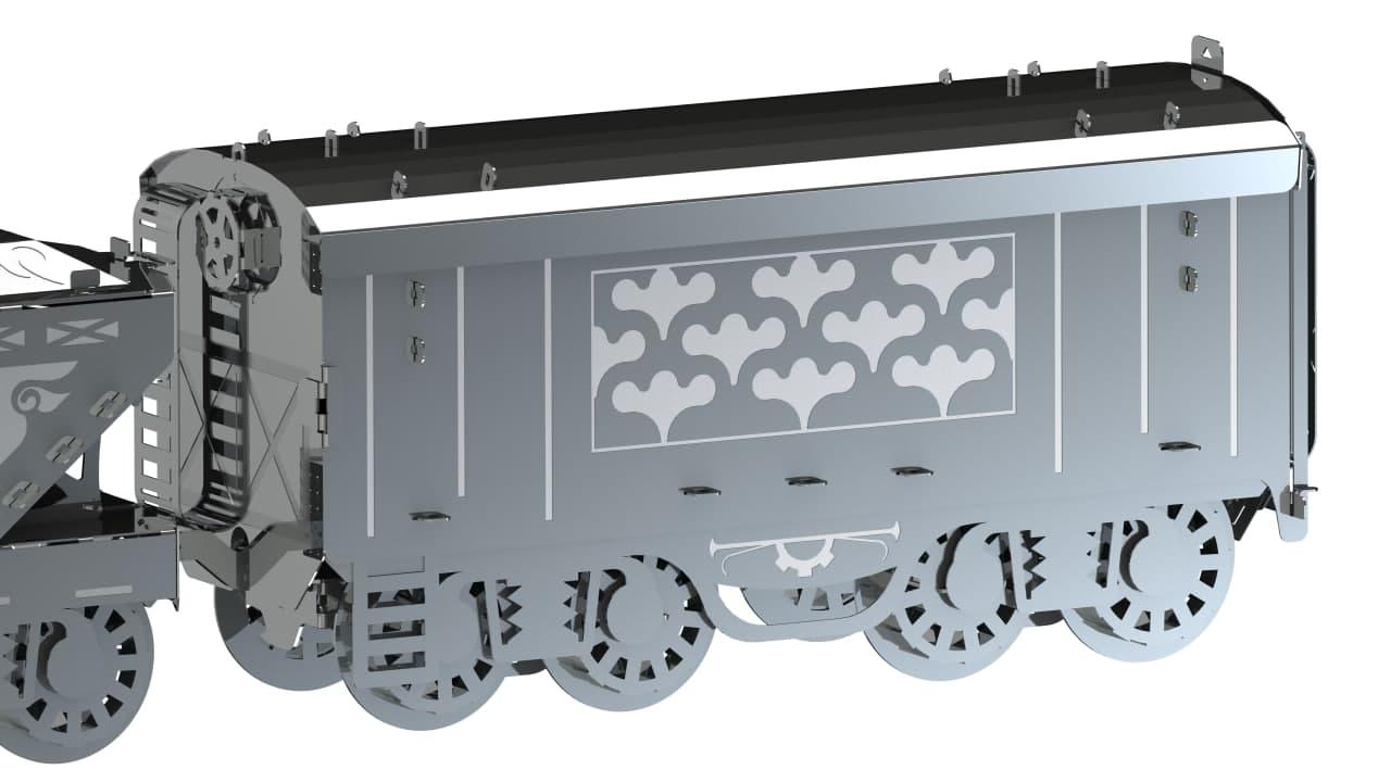 Конструктор METAL-TIME Heavy Loco MT023 коллекционная модель (3031507) - фото 9 Конструктор METAL-TIME Heavy Loco MT023 коллекционная модель (3031507) - фото 9