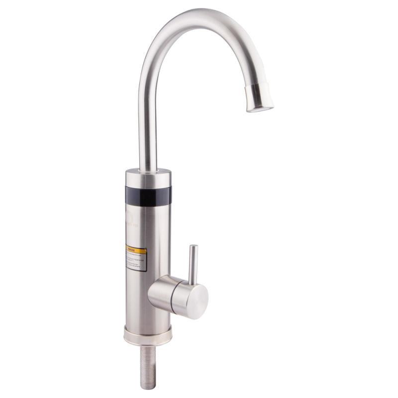 Монокран с электронагревом Q-tap Elterna NKS 737 нержавеющая сталь Никель (QTELTNKS737)