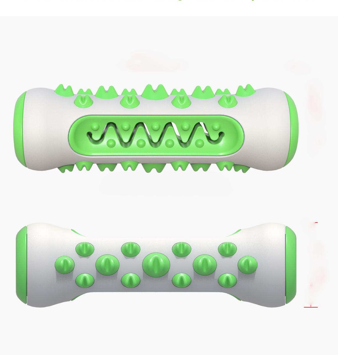 Іграшка для чищення зубів для собак 11507 15х5х4,2 см Зелений (4570276) - фото 6 Іграшка для чищення зубів для собак 11507 15х5х4,2 см Зелений (4570276) - фото 6
