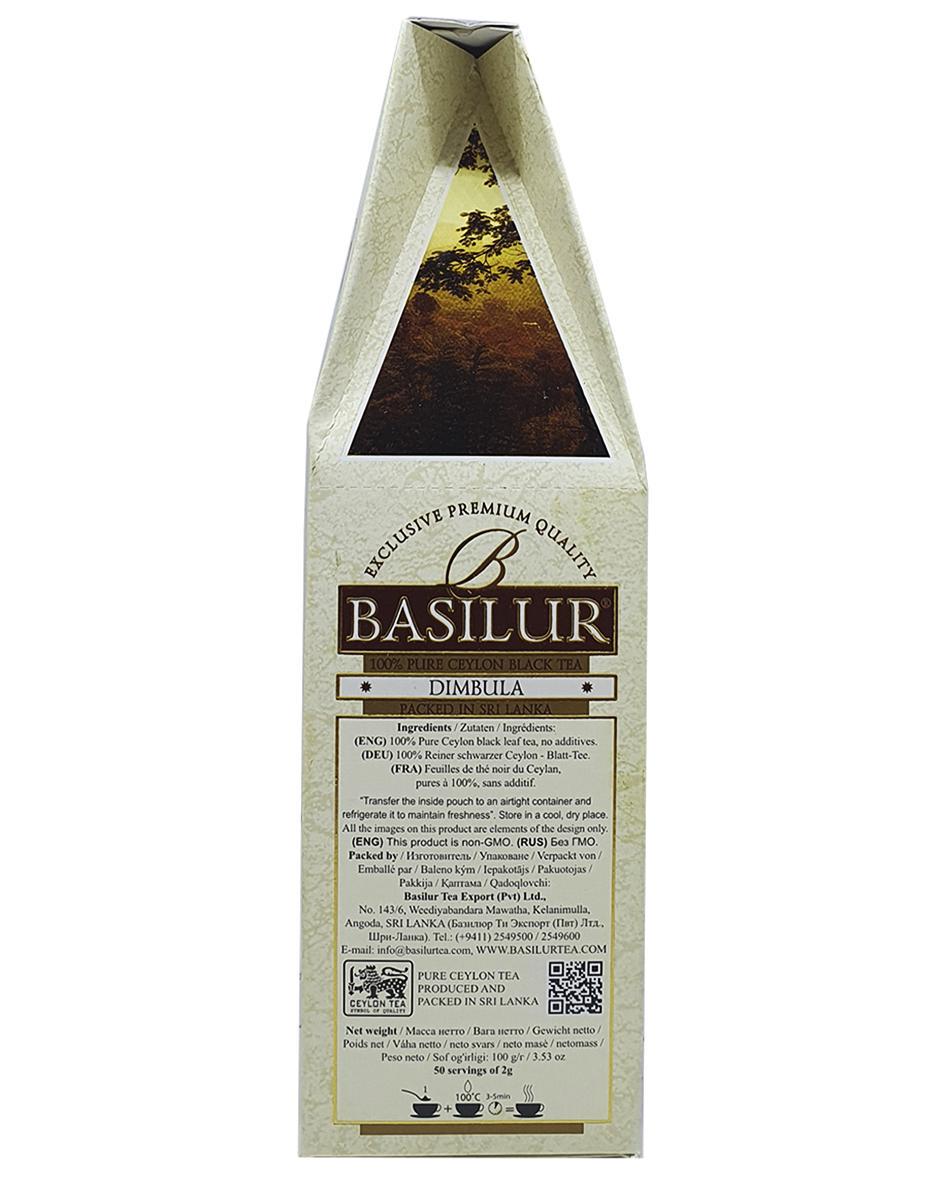Чай черный Basilur цейлонский Dimbula 100 г (54901) - фото 3