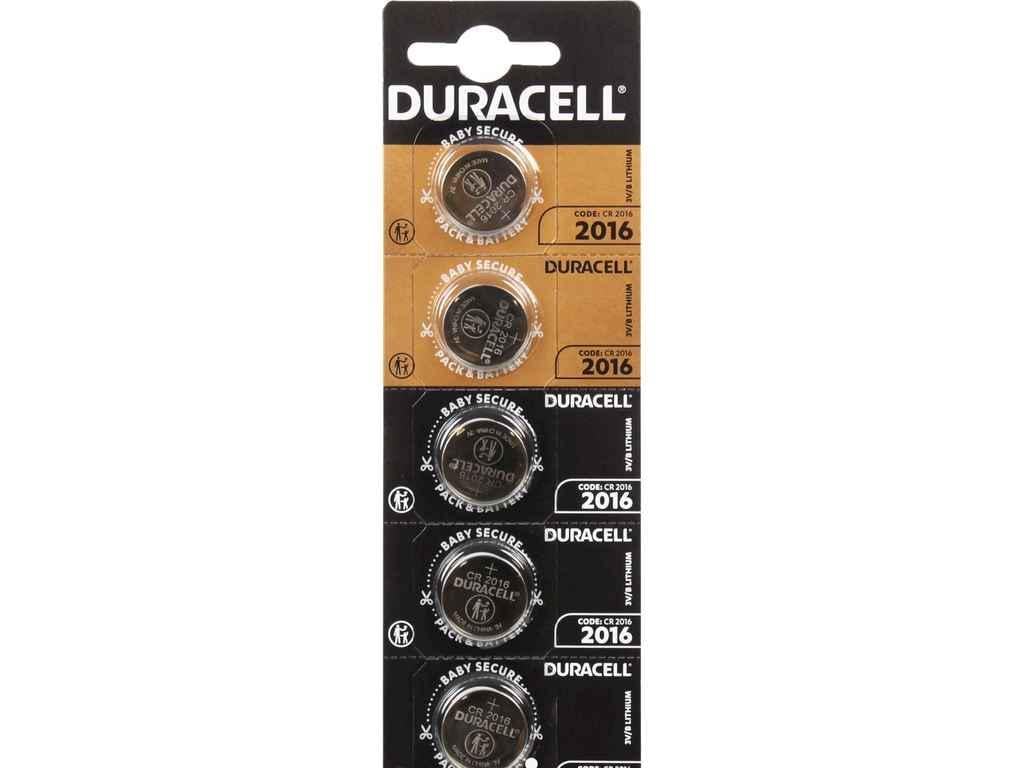 Батарейка Duracell CR2016 5 шт. (976543)
