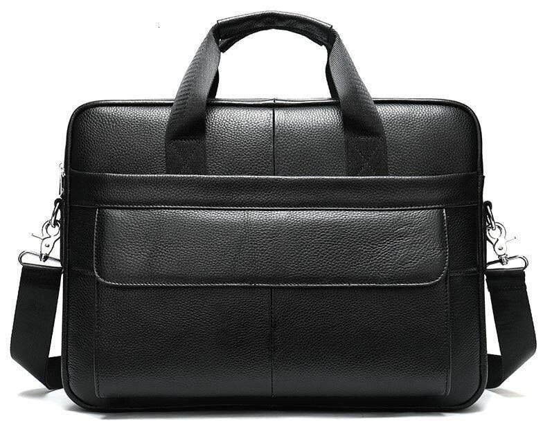 Сумка мужская Vintage 14628 кожаная Черный (2533653546)