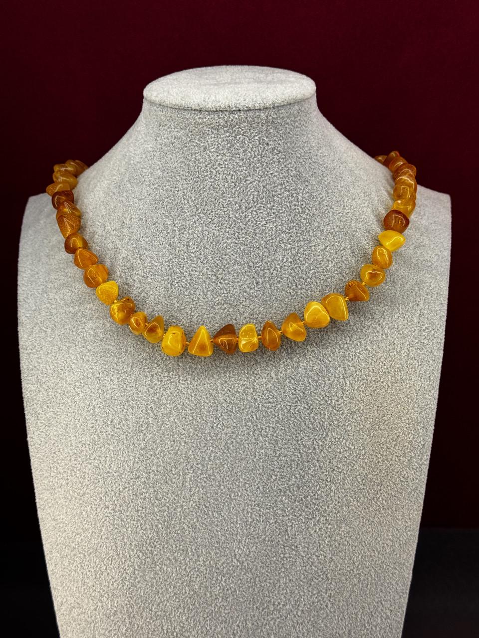 Бусы из янтаря лечебные 50 см (н-881)