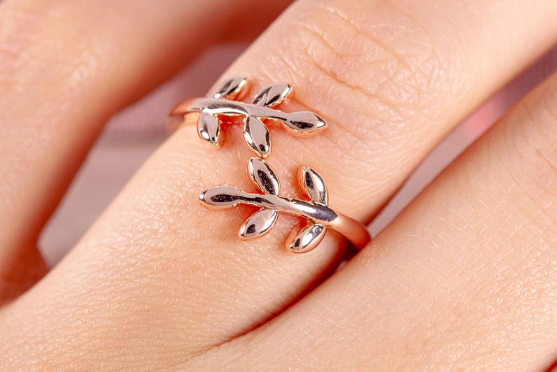 Кільце гілочки з червоного золота (2245113396)