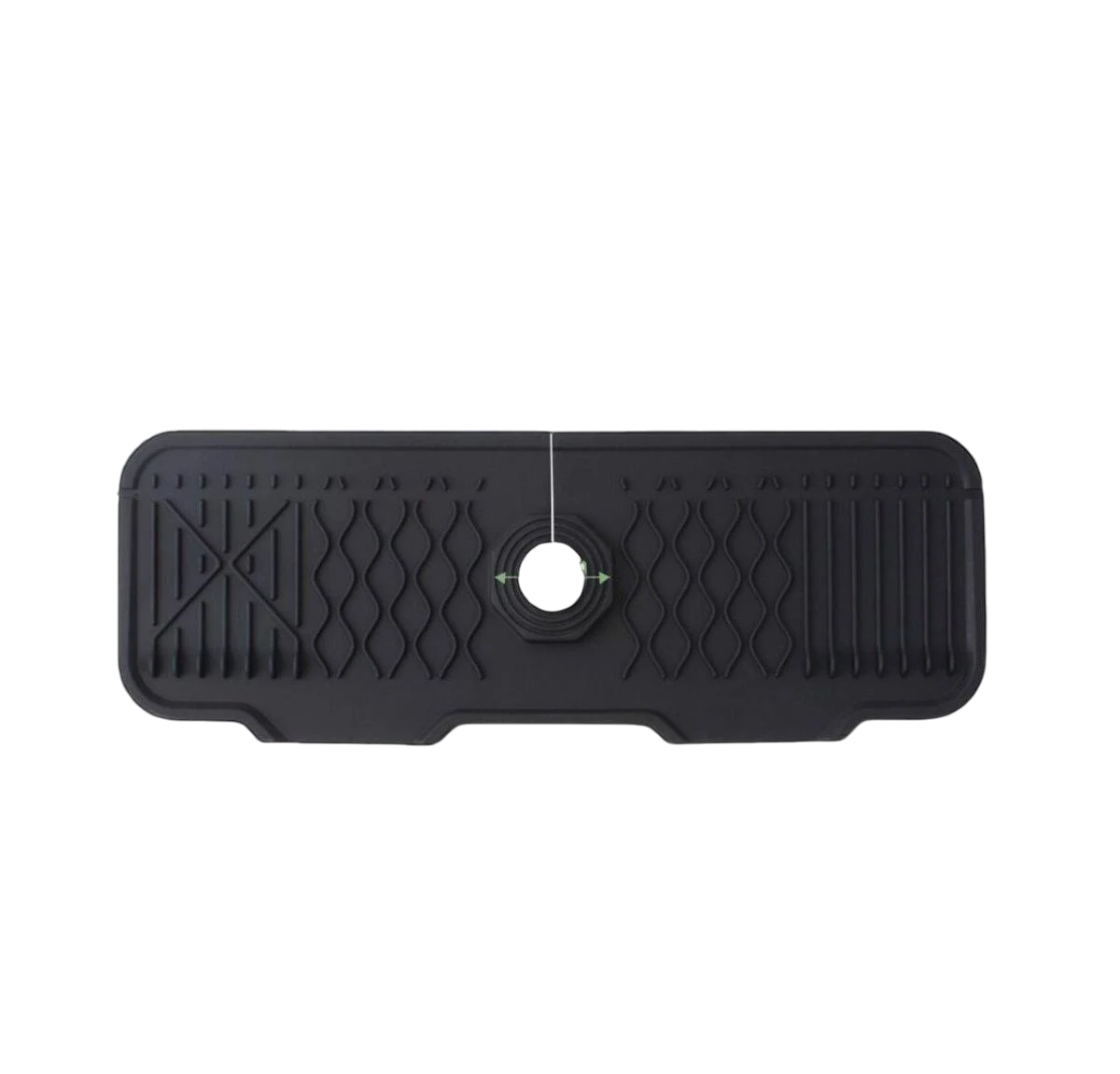 Килимок для миття силіконовий Platinum RB1 430х150 мм Чорний (PLTM-SP000049834)