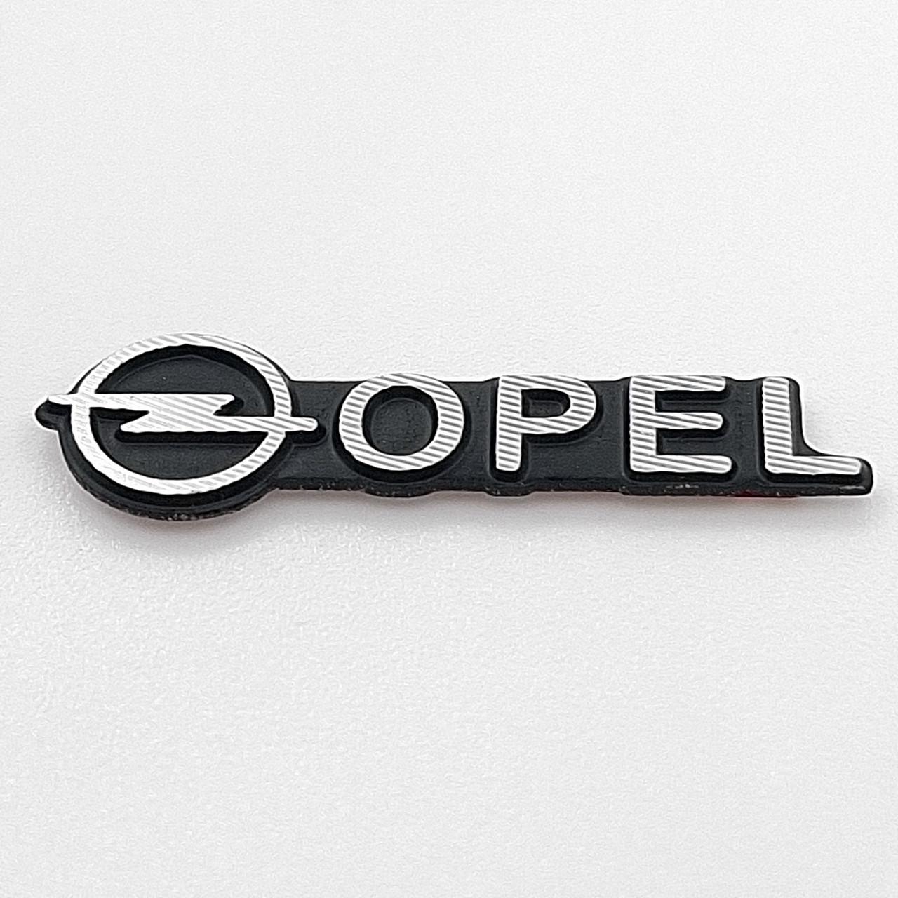 Эмблема надпись Opel 2,8х0,8 см (2894191747)