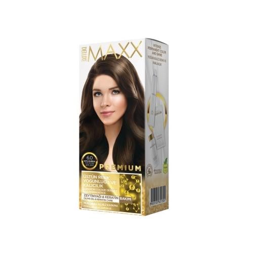 Фарба для волосся MAXX Deluxe 6.0 Темно-русий (13943141) - фото 1