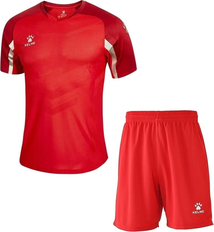Комплект футбольной формы KELME ELITE 9600_8351ZB1143.9600 XL Красный (48364-53)