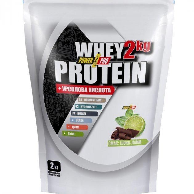 Протеин Power Pro Whey Protein 2000 g 50 servings Choco Lime