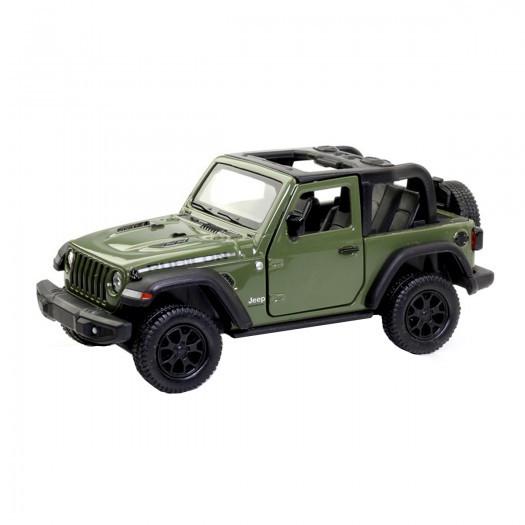 Автомодель Jeep Wrangler Rubicon 2021 Зеленый (250339U-ks)