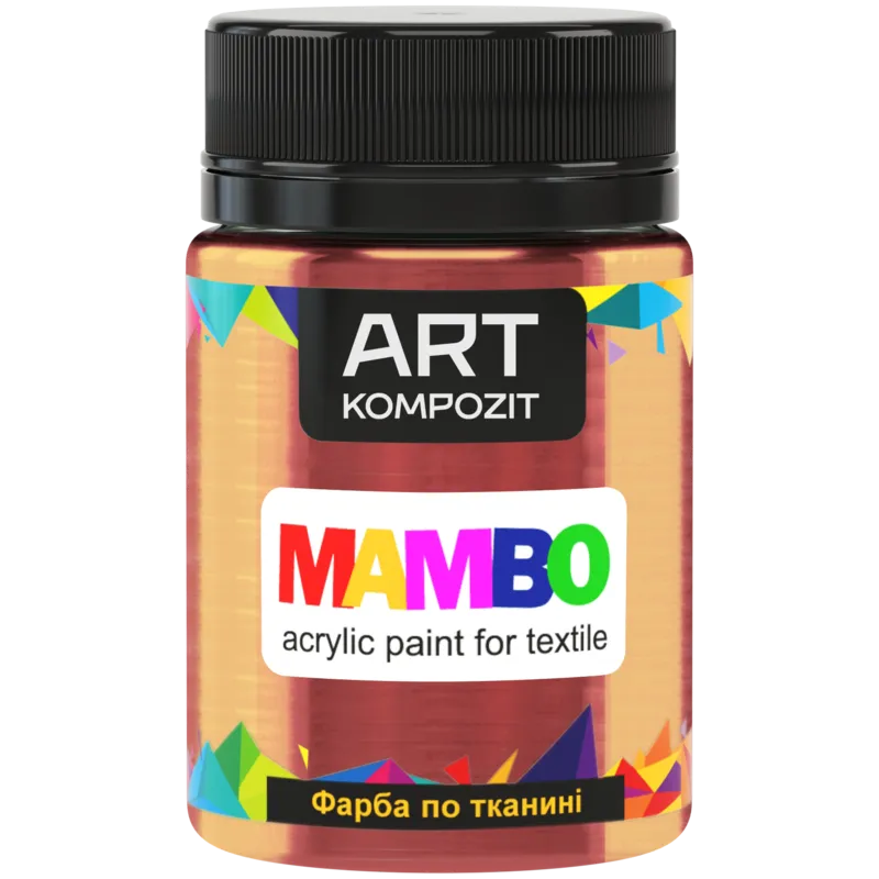 Краска по ткани ART Kompozit MAMBO 50 мл 55 Бронзовый (746626) Краска по ткани ART Kompozit MAMBO 50 мл 55 Бронзовый (746626)
