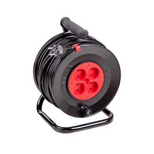 Подовжувач чотиримісний бобинний УТОС 2х2,5 кв. мм 40 м (27848538)