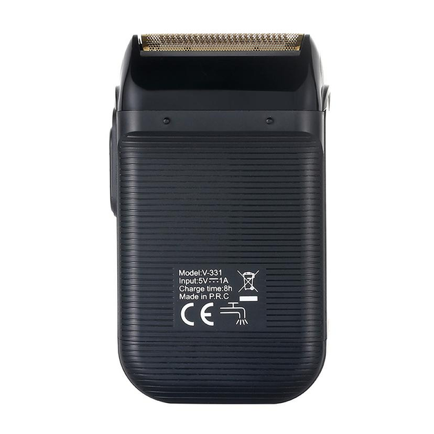 Шейвер сеточный мужской VGR IPX4 Черный (GR-04915) - фото 2