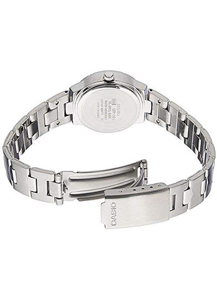 Наручные часы женские Casio LTP-1241D-1A d 25 мм Серебряный/Черный циферблат - фото 6