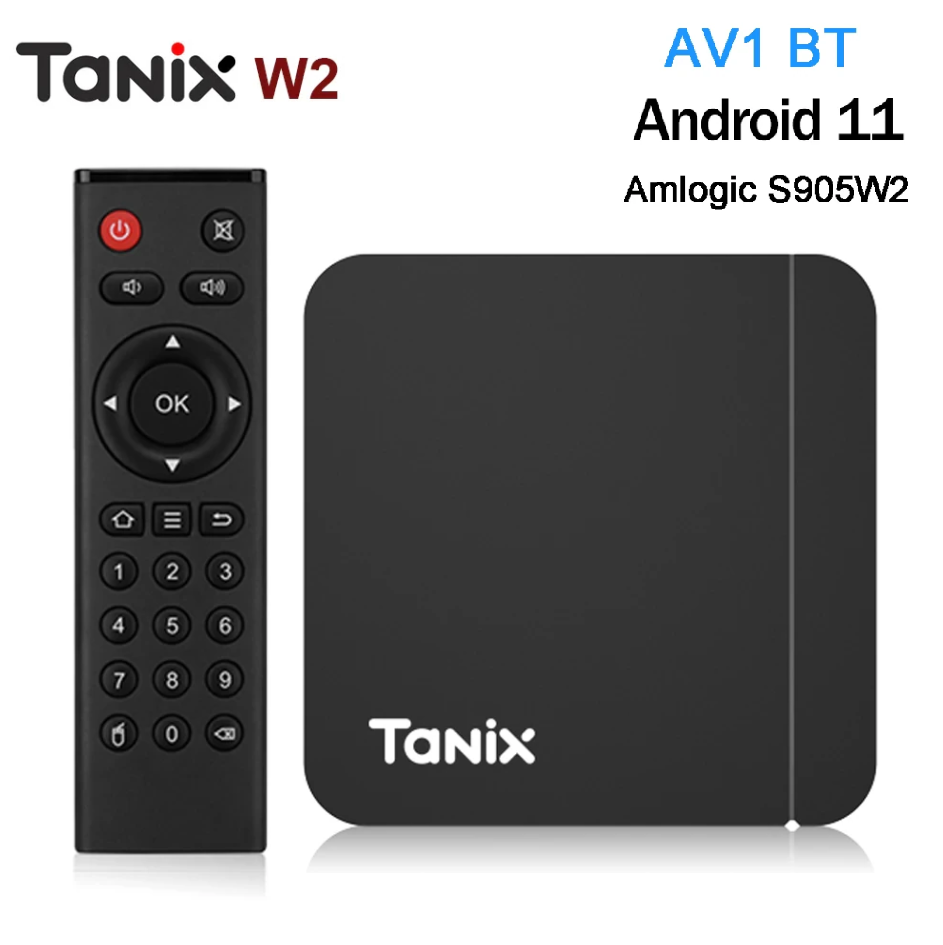 Смарт ТБ приставка Tanix W2 4/32 Smart TV Amlogic S905W2 - фото 2