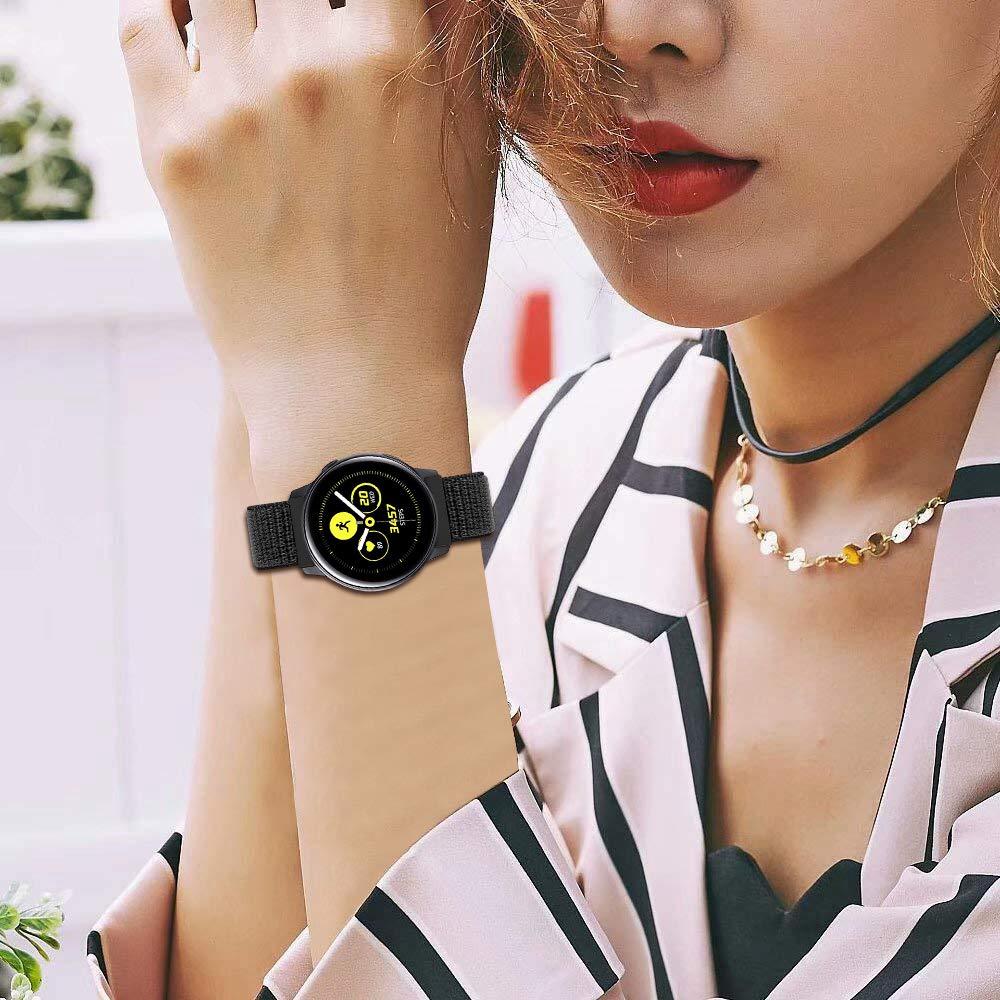 Ремешок нейлоновый BeWatch 20 мм для Samsung Galaxy 42/3 41 мм/Active/Active 2 липучка Черный (1011301) - фото 6 Ремешок нейлоновый BeWatch 20 мм для Samsung Galaxy 42/3 41 мм/Active/Active 2 липучка Черный (1011301) - фото 6