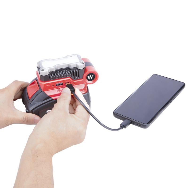 Адаптер до літій-іонної акумуляторної батареї Worcraft CUA-S20Li USB-A/Type-C - фото 4