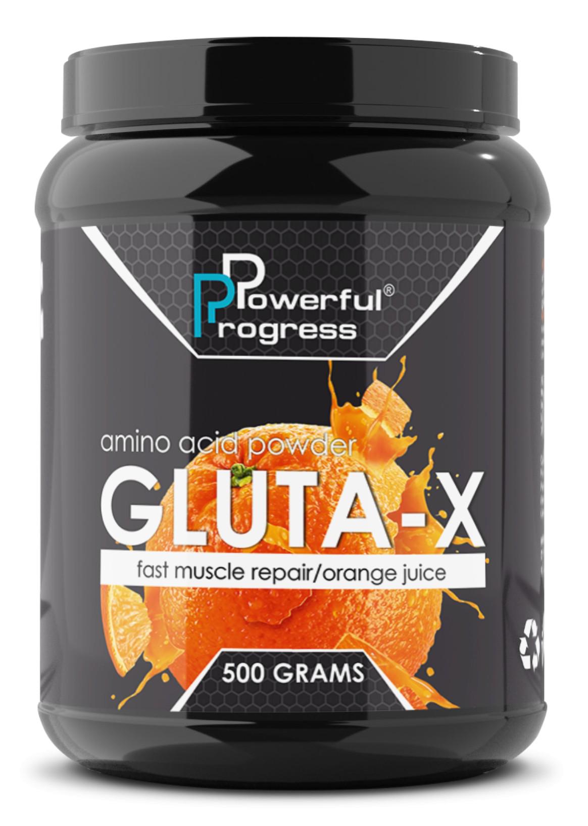 Аминокислота Powerful Progress Gluta-X апельсин 500 г Аминокислота Powerful Progress Gluta-X апельсин 500 г