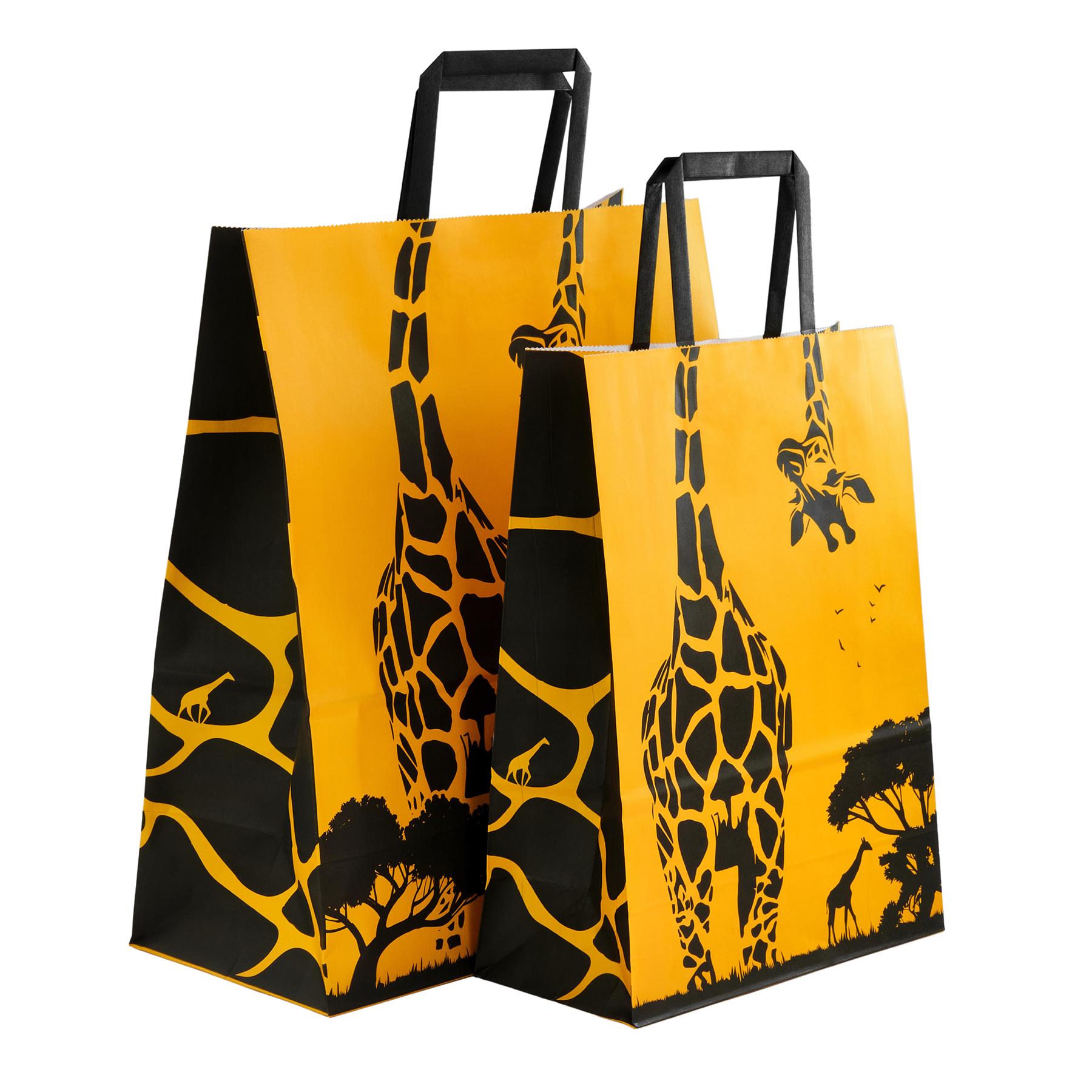 Пакет подарунковий PAPERPRO Жирафи 315х240х110 мм (КП00001) - фото 4 Пакет подарунковий PAPERPRO Жирафи 315х240х110 мм (КП00001) - фото 4