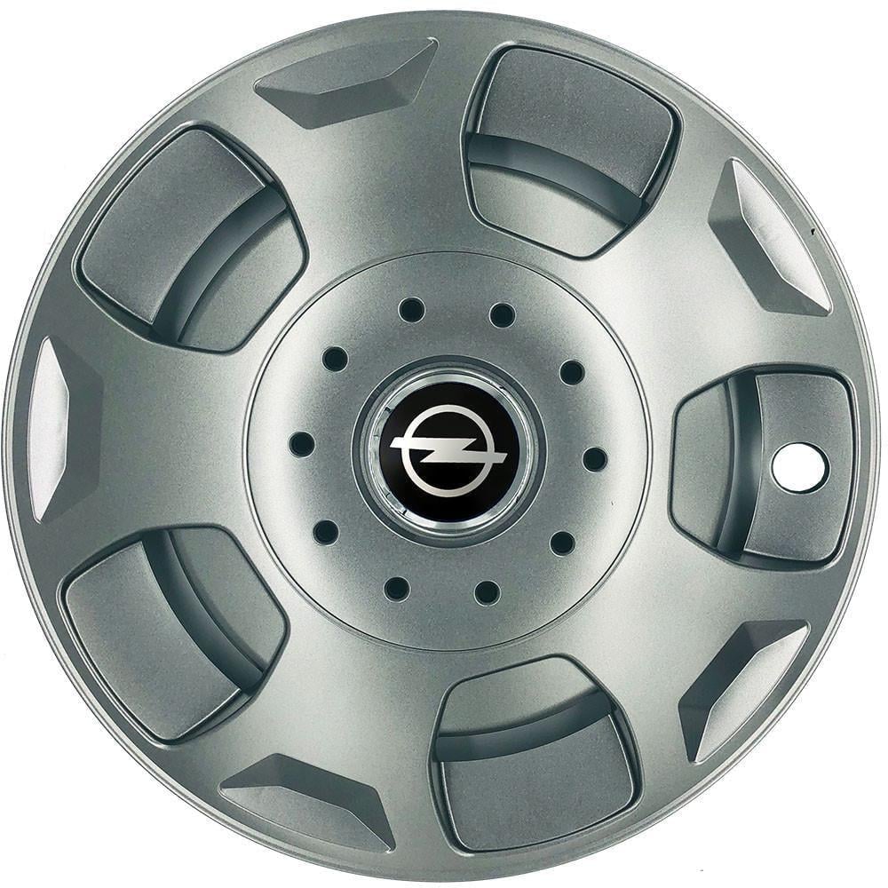 Колпаки SJS R16 с логотипом Opel 404 4 шт. Серебристый (2654561669)