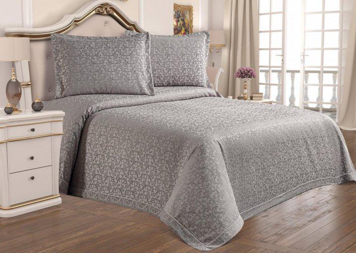 Комплект постельного белья Beytug tekstile Style Tropikhome евро сатин 9980351 Молочный (DR013235)
