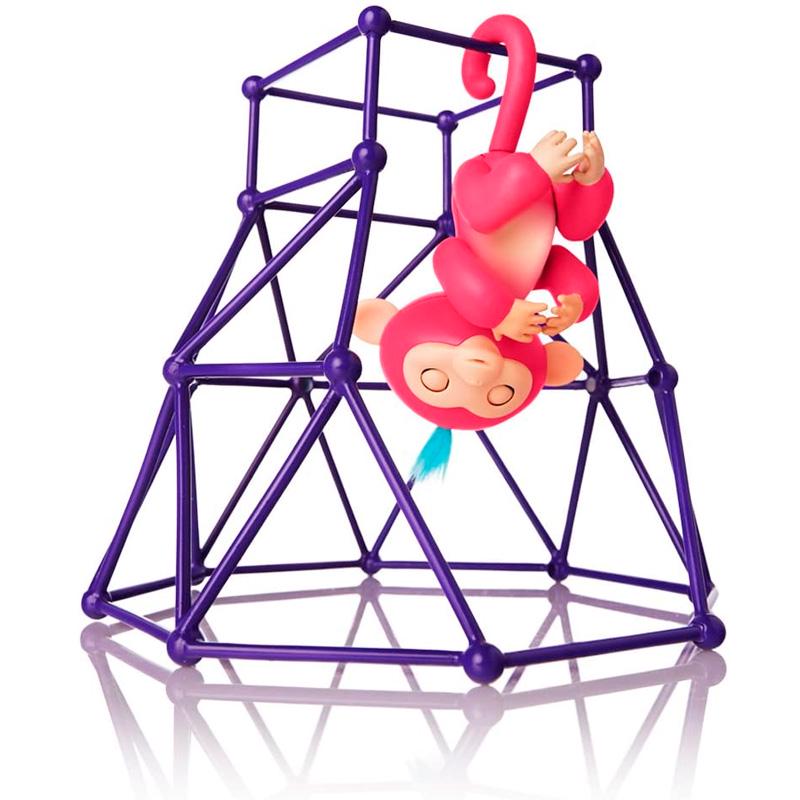 Интерактивная ручная обезьянка Fingerlings (f6f6f3fa) - фото 2 Интерактивная ручная обезьянка Fingerlings (f6f6f3fa) - фото 2