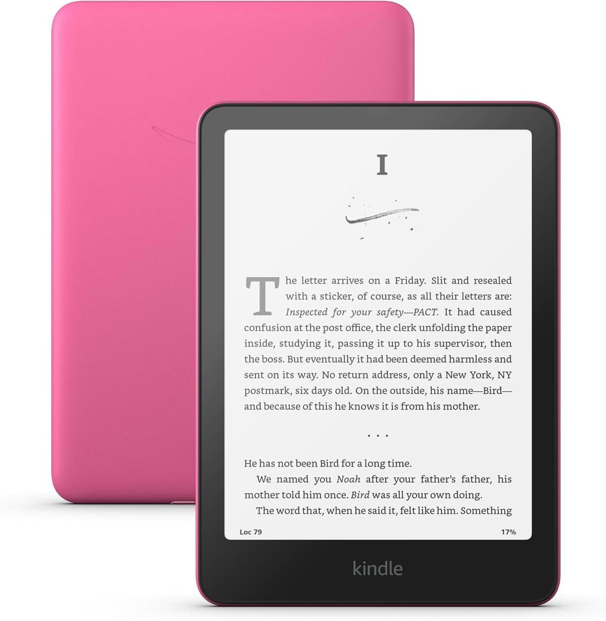 Электронная книга Amazon Kindle Paperwhite 12th Gen 2024 16GB Raspberry