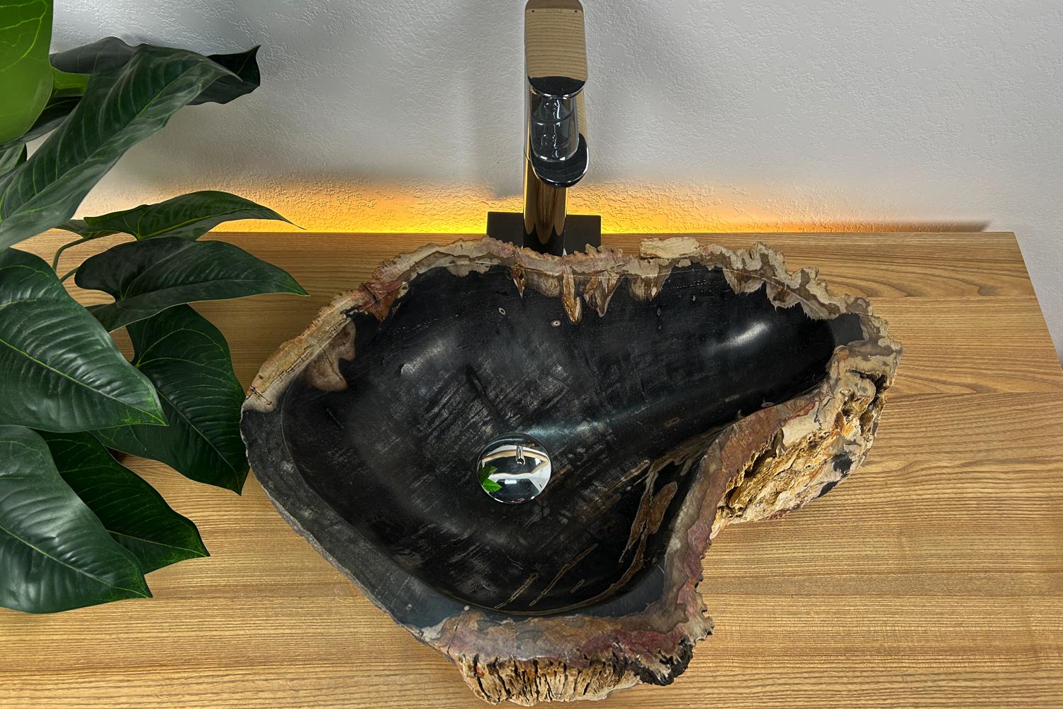 Раковина Fossil wood из окаменелого дерева 53x37 см (25020951)