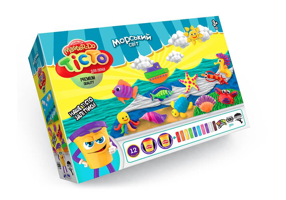 Тісто для ліплення Danko Toys MASTER DO Морський світ (TDM-07-04U)