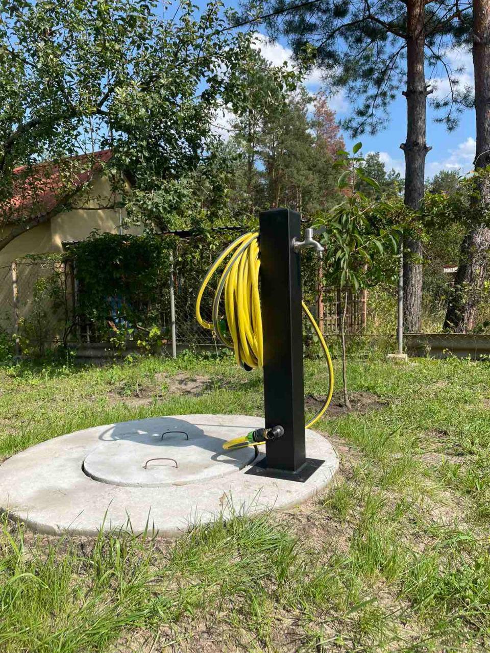 Садовая колонка с держателем под шланг для подключения к системе водоснабжения 700 мм (29236424) - фото 7 Садовая колонка с держателем под шланг для подключения к системе водоснабжения 700 мм (29236424) - фото 7