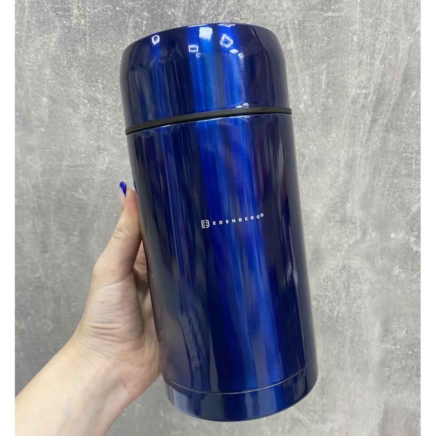 Термос харчовий Edenberg EB-3510 1000 мл Синій (1710199557) - фото 2 Термос харчовий Edenberg EB-3510 1000 мл Синій (1710199557) - фото 2