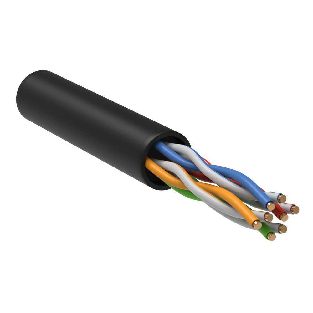 Витая пара наружная ЗЗКМ cat5E U/UTP 4х2х24AWG 0,51 мм (28164250)