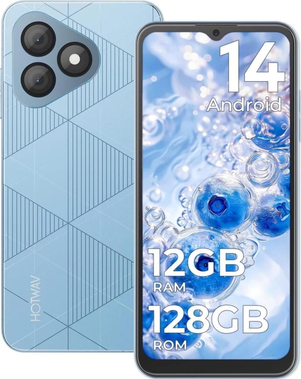 Смартфон Hotwav Note 15 Pro 4/128 Гб Global NFC Global Version Mint Blue (2542940884)