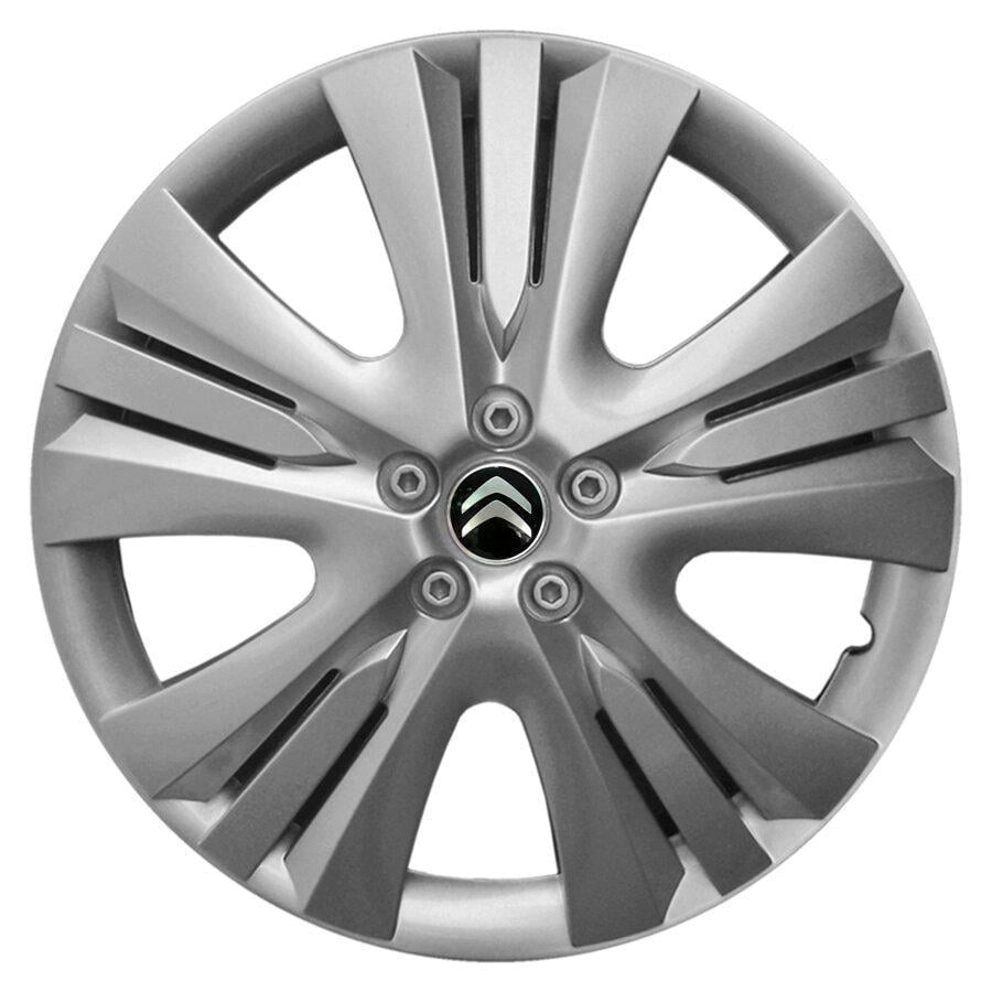 Комплект колпаков JAWOPLAST Lexis R15 для Citroen 4 шт. Silver (28435514)