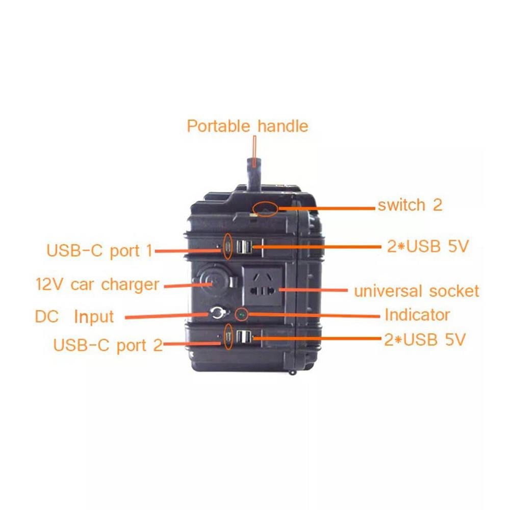Зарядная станция AUMOON BPS-500W 500 Вт 550 Вт/час (24-643305) - фото 4