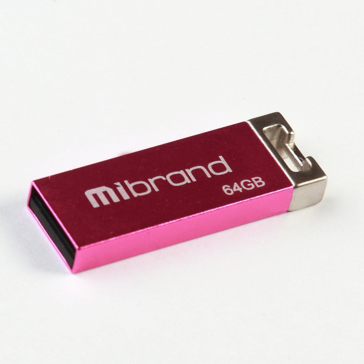 Флеш-накопитель для ноутбука Flash Mibrand USB 2.0 Chameleon 64Gb Pink (MI2.0/CH64U6P)
