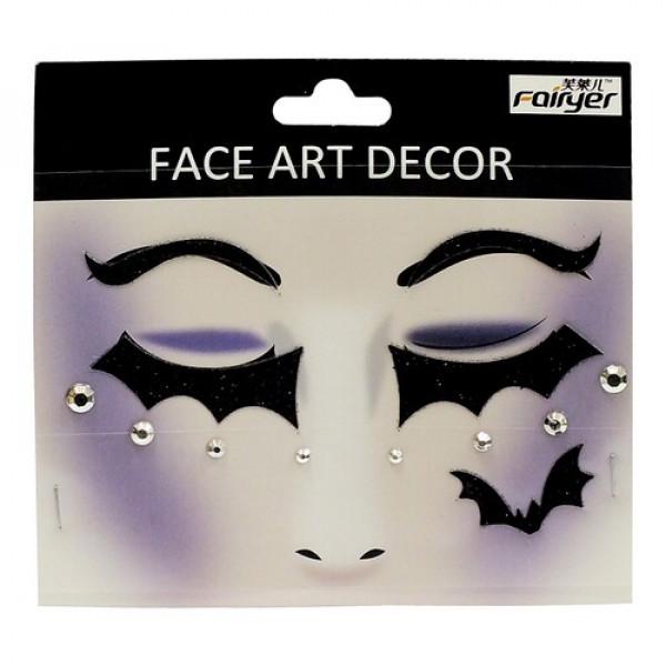 Декор на Хэллоуин Seta наклейки Face ART Decor (15-189-2)
