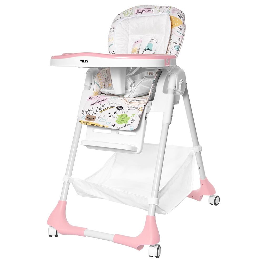 Стільчик для годування TILLY Baby Bistro Rose (T-641/2) Стільчик для годування TILLY Baby Bistro Rose (T-641/2)