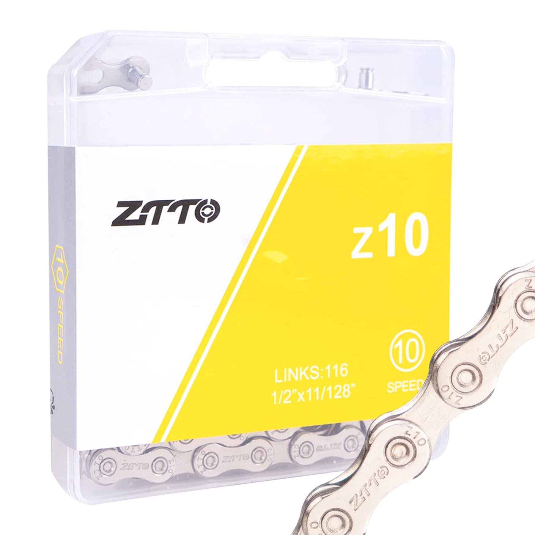 Цепь велосипедная ZTTO X10 10 скоростей Серебристый (ZTT-X10-6152)