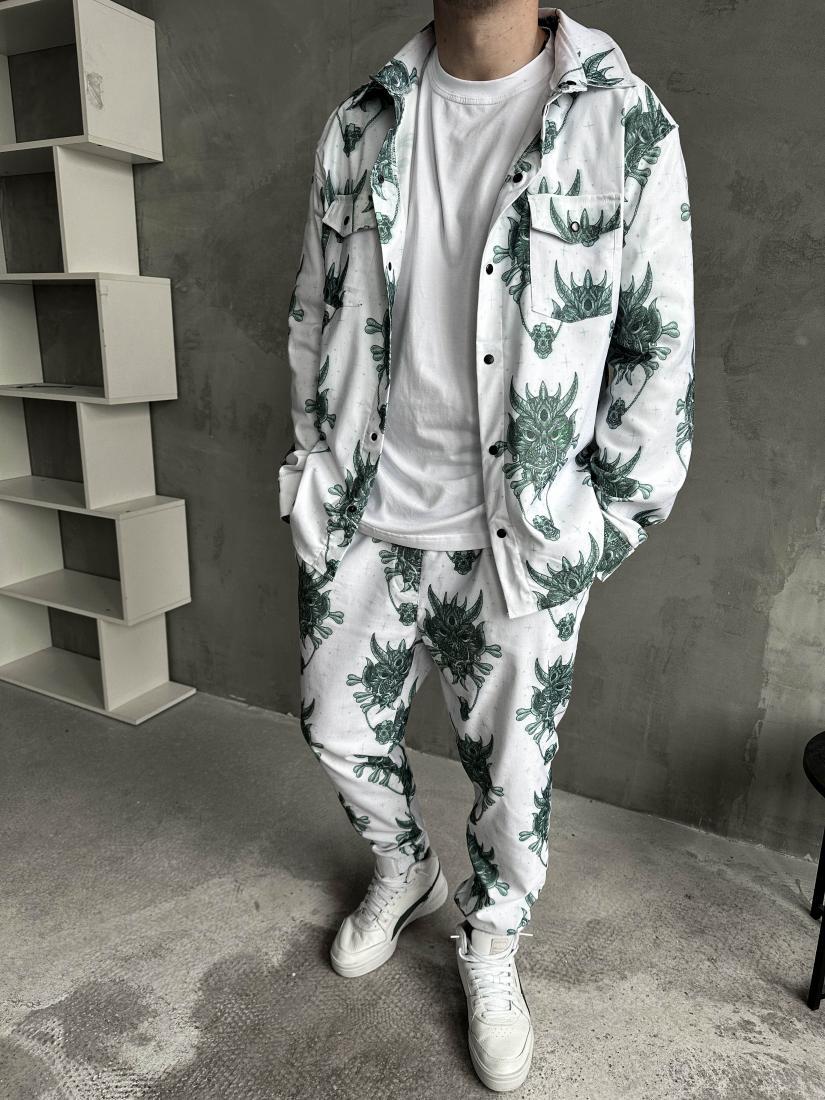 Костюм 52-026 S Білий