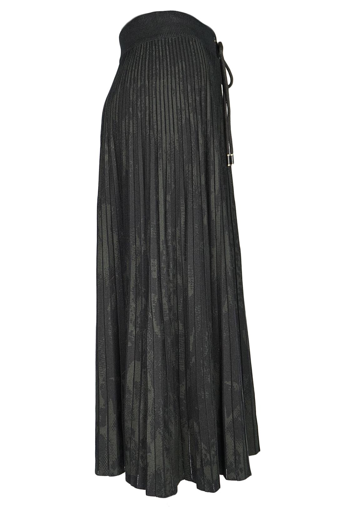 Юбка миди двусторонняя Forza Viva MW-KS-1905C трикотажная р. 46 Зеленый (17852312) - фото 5 Юбка миди двусторонняя Forza Viva MW-KS-1905C трикотажная р. 46 Зеленый (17852312) - фото 5