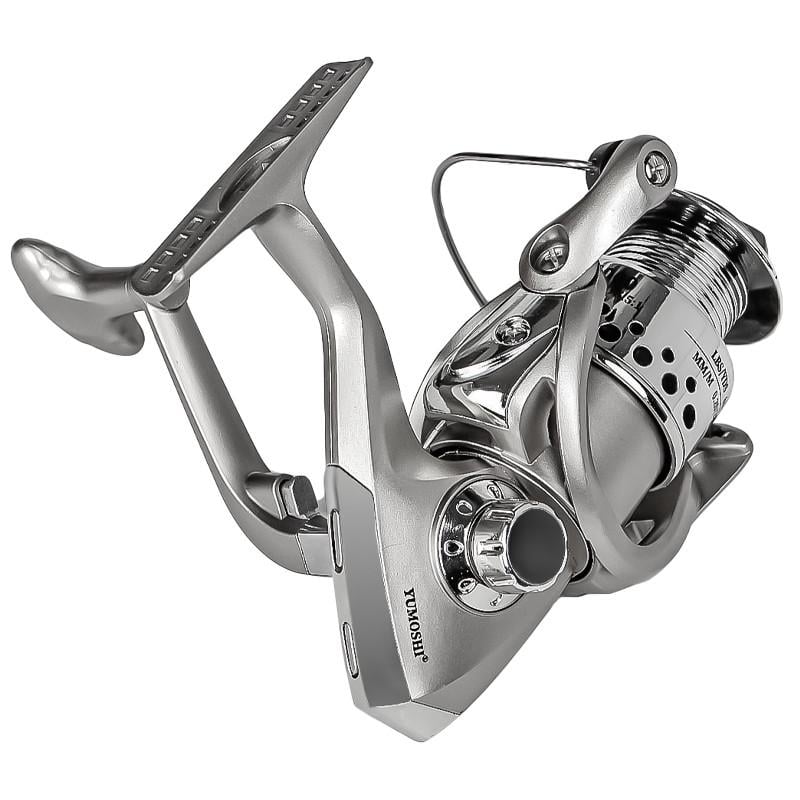 Катушка безынерционная Yumoshi SC 4000 Silver рыболовная - фото 3 Катушка безынерционная Yumoshi SC 4000 Silver рыболовная - фото 3