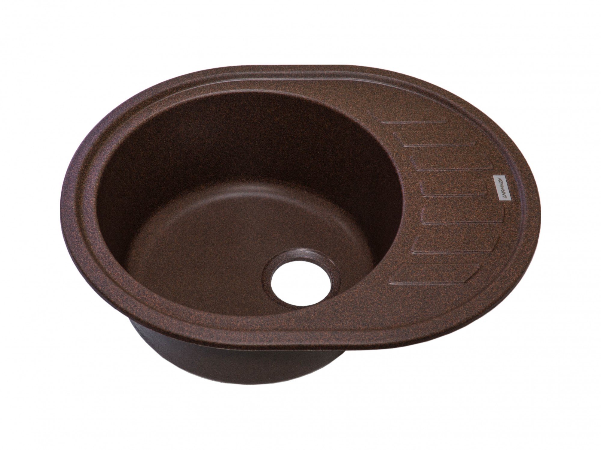 Мойка для кухни Adamant Ovum (mocco-12) 78х50х20 см - фото 3