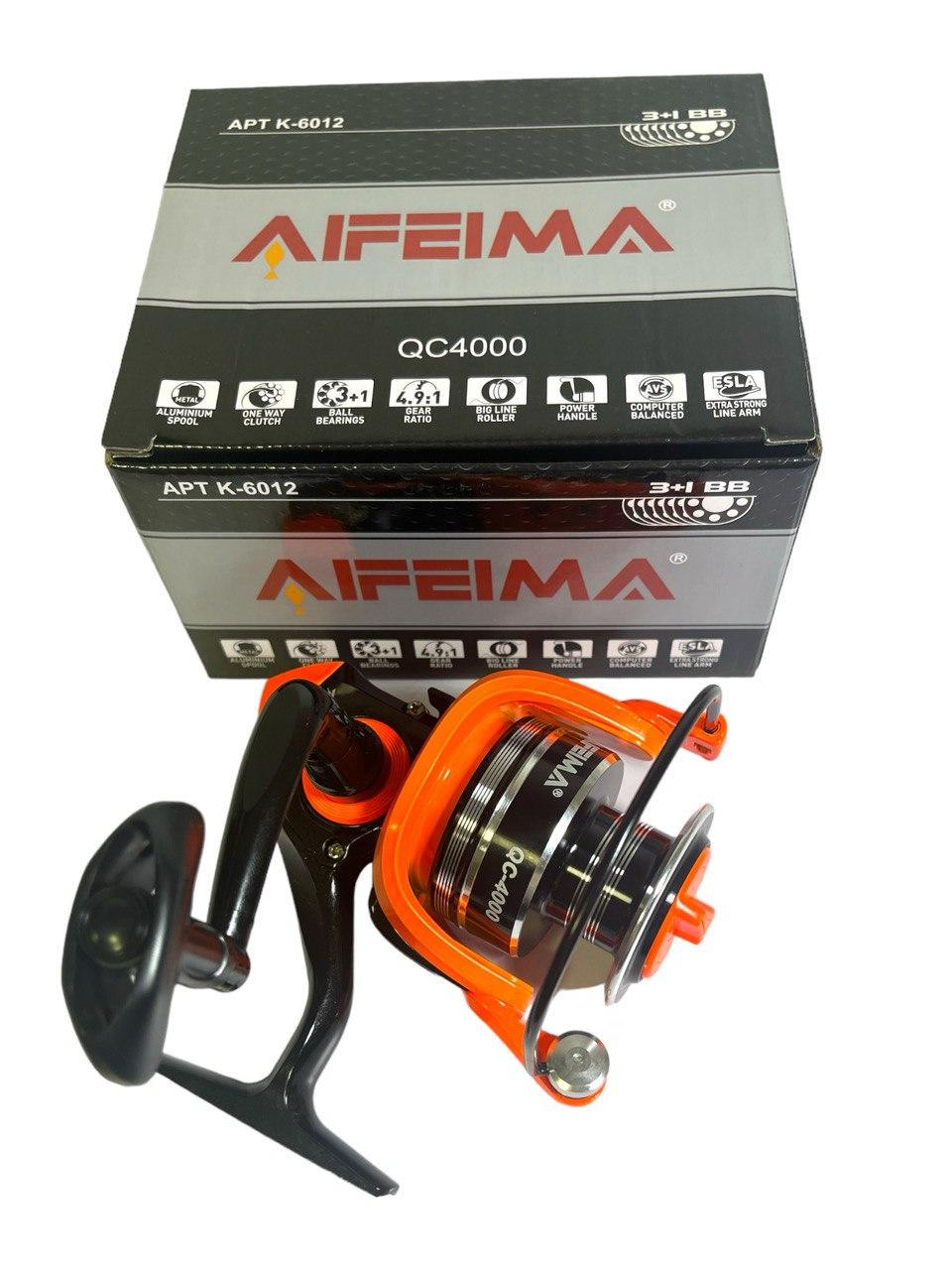 Котушка Feima QC 4000 3+1bb 4.9:1 тягова фідерна/спінінгова ART K-6012 (2098907767)