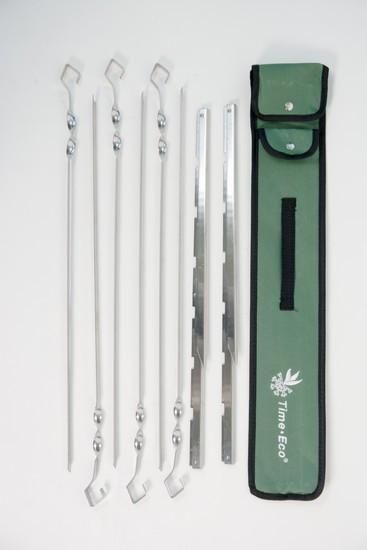 Мангал похідний у чохлі Time Eco JR002 66х12,5х38 см - фото 7 Мангал похідний у чохлі Time Eco JR002 66х12,5х38 см - фото 7