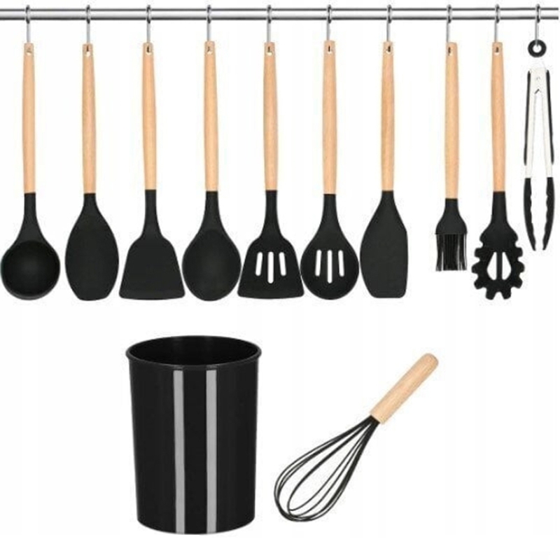 Набір кухонного приладдя Unique UN-1871 силікон 12 пр. (23793779) - фото 4 Набір кухонного приладдя Unique UN-1871 силікон 12 пр. (23793779) - фото 4