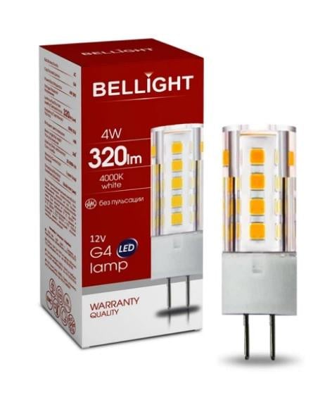 Лампа світлодіодна низьковольтна LED G4 12V 4W 4000K