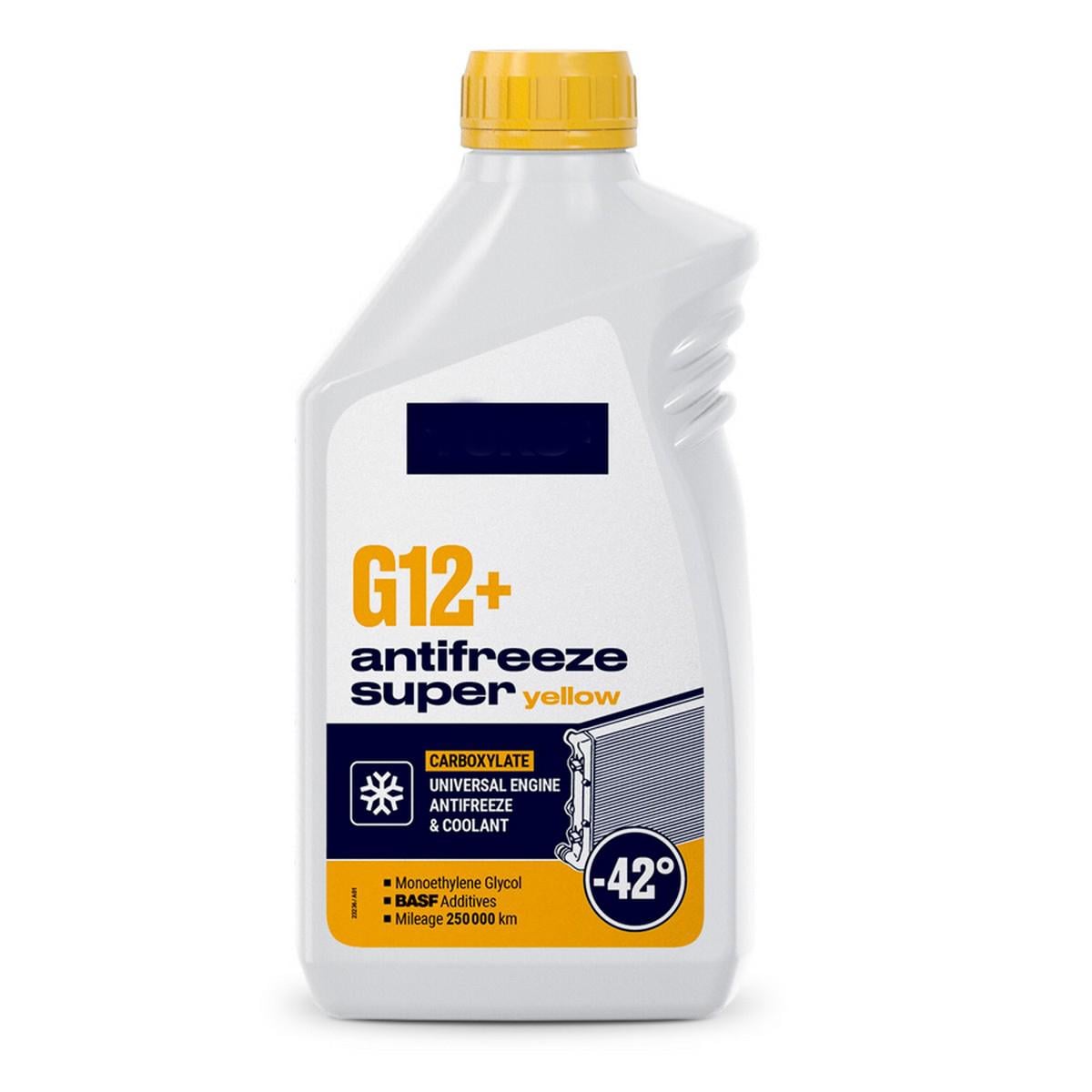 Антифриз-40 Super G12+ 1 л Желтый (смаз633)