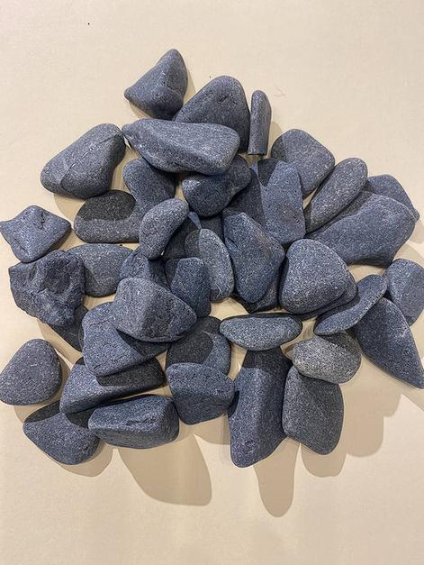 Галька базальтовая декоративная 25 кг 1-3 см Черный графит - фото 2 Галька базальтовая декоративная 25 кг 1-3 см Черный графит - фото 2