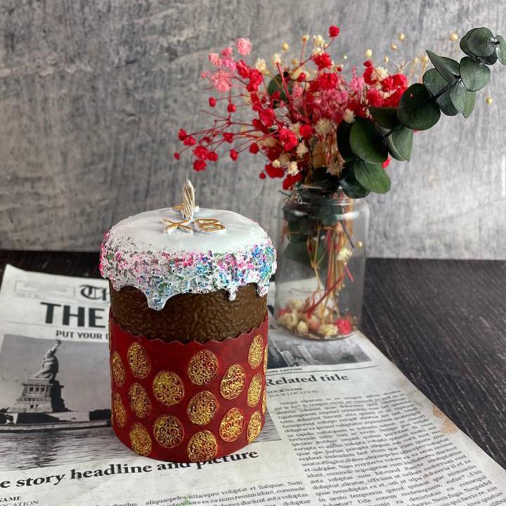 Свеча восковая Пасха ХВ (1454)